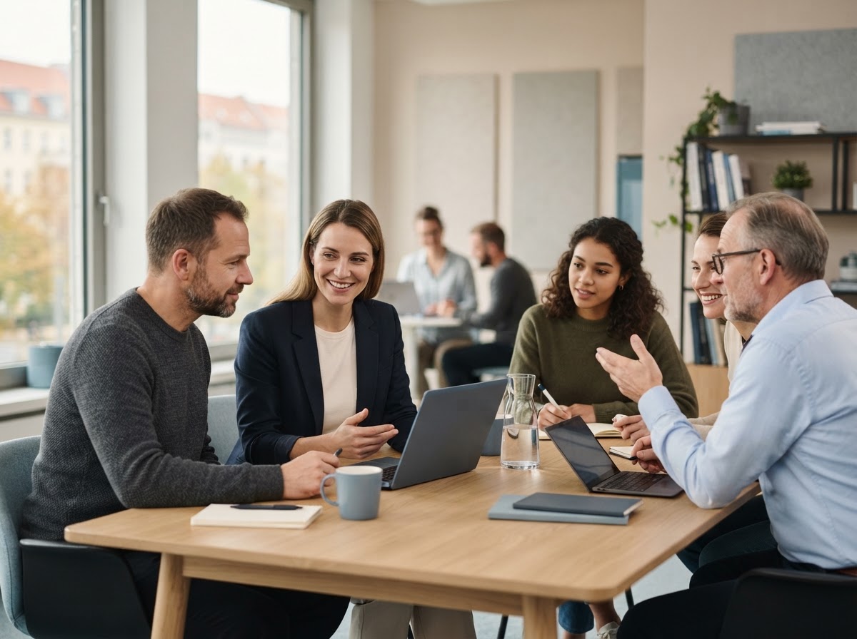 Wenitentra team reviewing AI-generated portfolio analytics